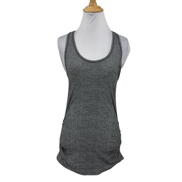 Athleta Top Womens XS Extra Small Graphite Speedlight Tank Racerback Seamless - Picture 1 of 11